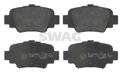 Комплект тормозных колодок, дисковый тормоз SWAG купить